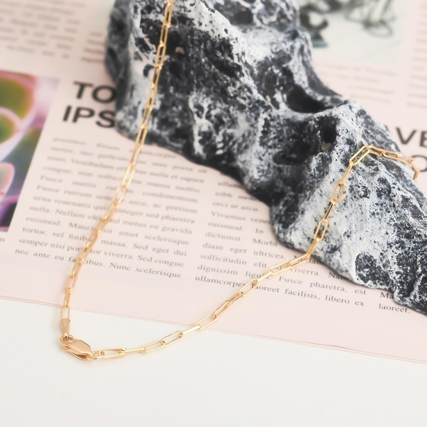 925 Sterling Silver Singapore Chain Lobster Clasp Paperclip Necklace for Women Sparkling Chain 2mm2.5mm3mm4mm5mm Gifts for Her