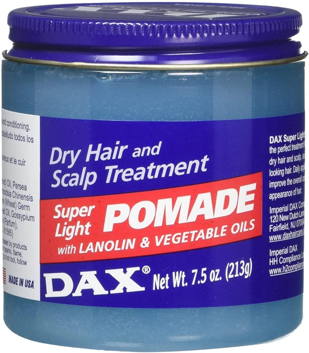 SUPER LIGHT POMADE WITH LANOLIN & VEGETABLE OILS 214G by DAX
