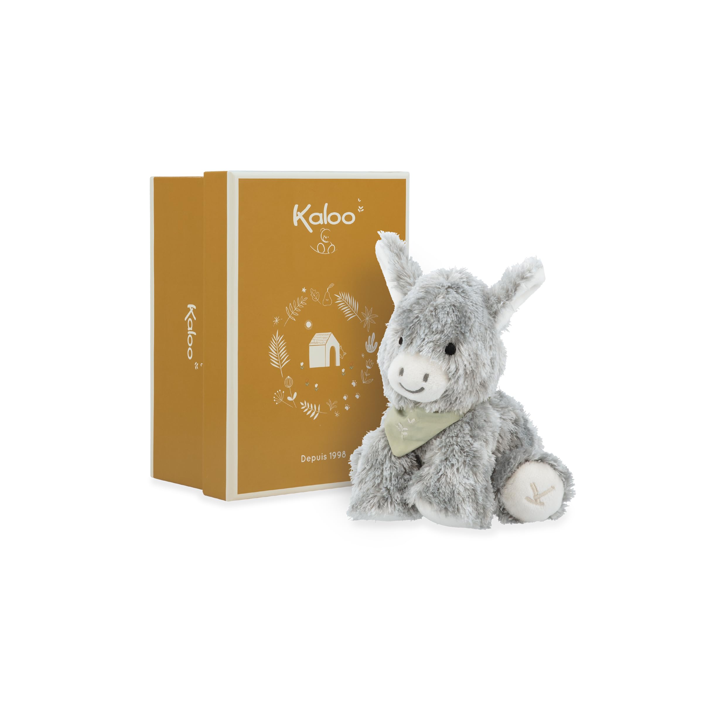 KALOO K963116 Les Amis Peluche Régliss l'Asinello, 25 cm