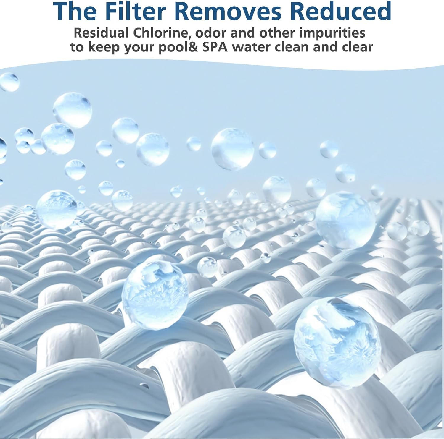 2 Pack PA120 Replacement Pool Filter Compatible with Hayward C1200, CX1200RE, Unicel C-8412, Filbur FC-1293, Clearwater II 125, Waterway Pro Clean PCCF-125, 817-0125N, 120 Sq. Ft Cartridge