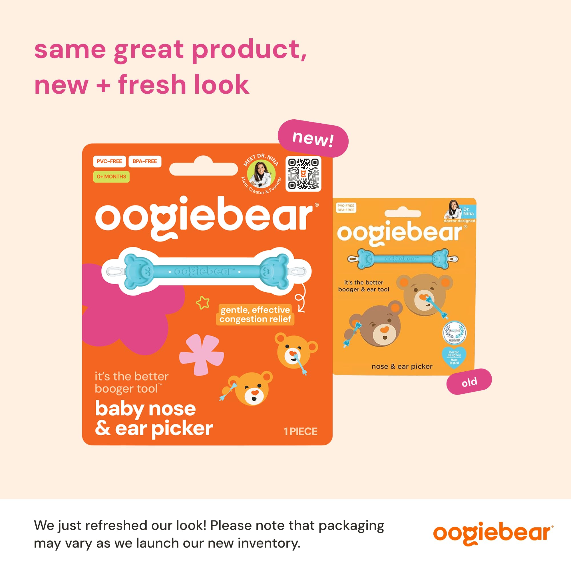 oogiebear Baby Nose & Ear Picker, Safe Booger Remover Tool, 1 Piece, Blue — Amazon image 2