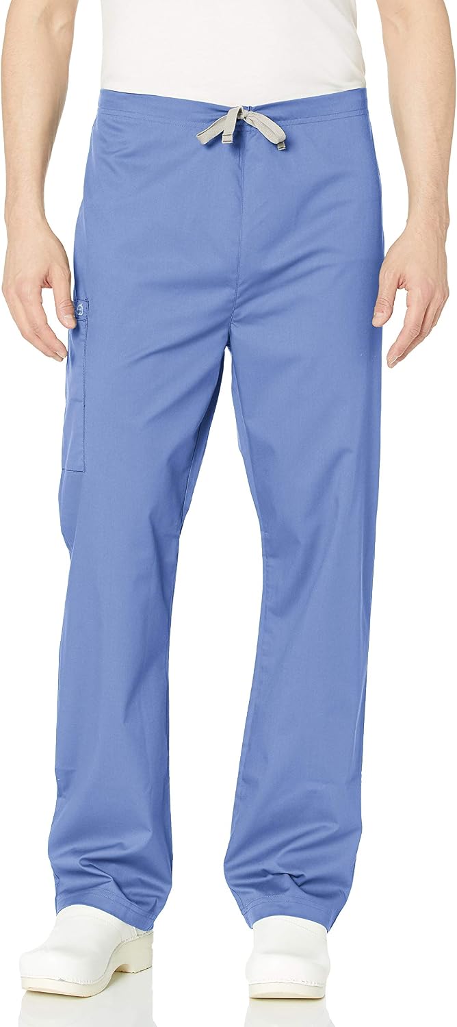 Wink WonderWORK Unisex Drawstring Cargo Scrub Pant