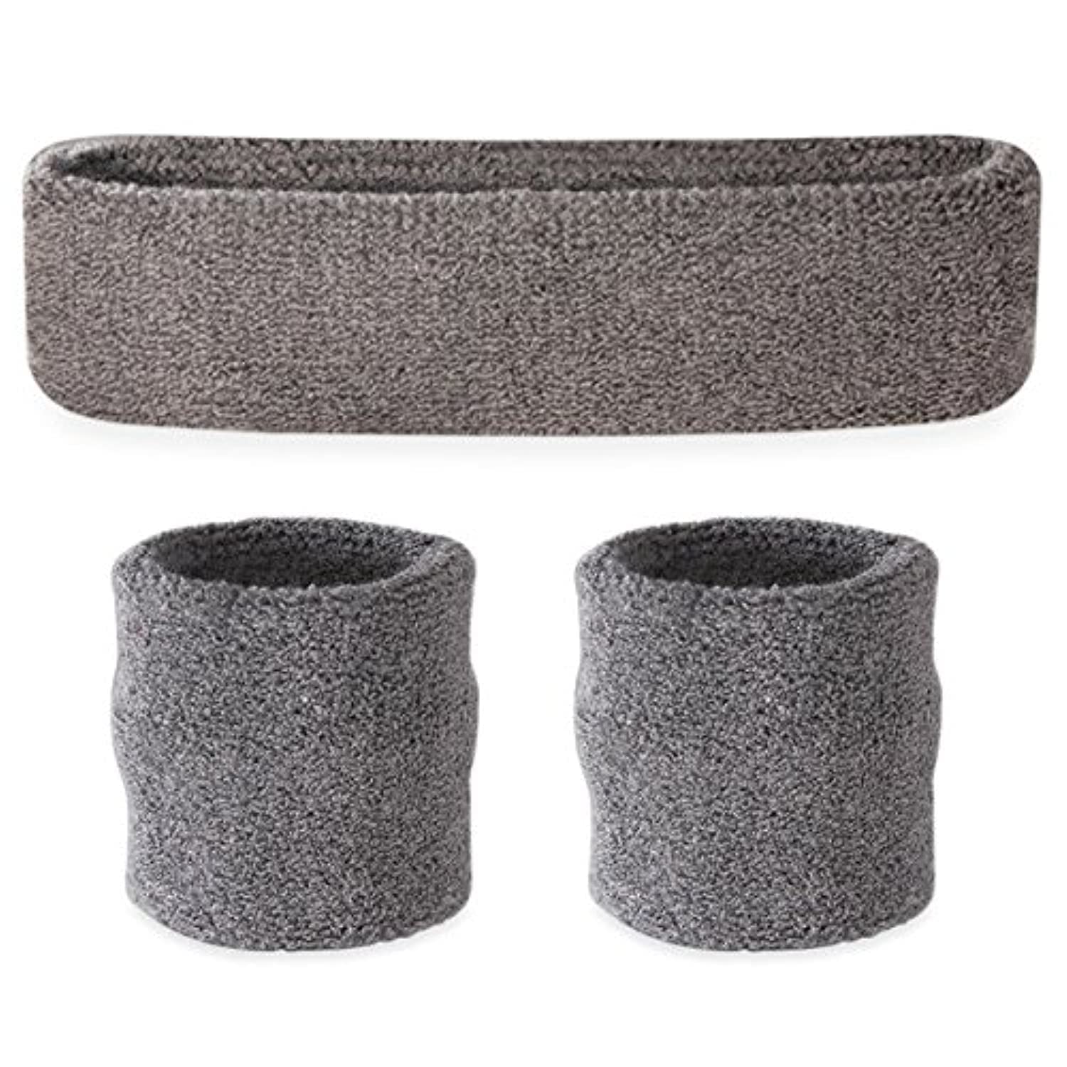 Suddora Parasudore Set, Fascia e bracciali, per Lo Sport, Grau