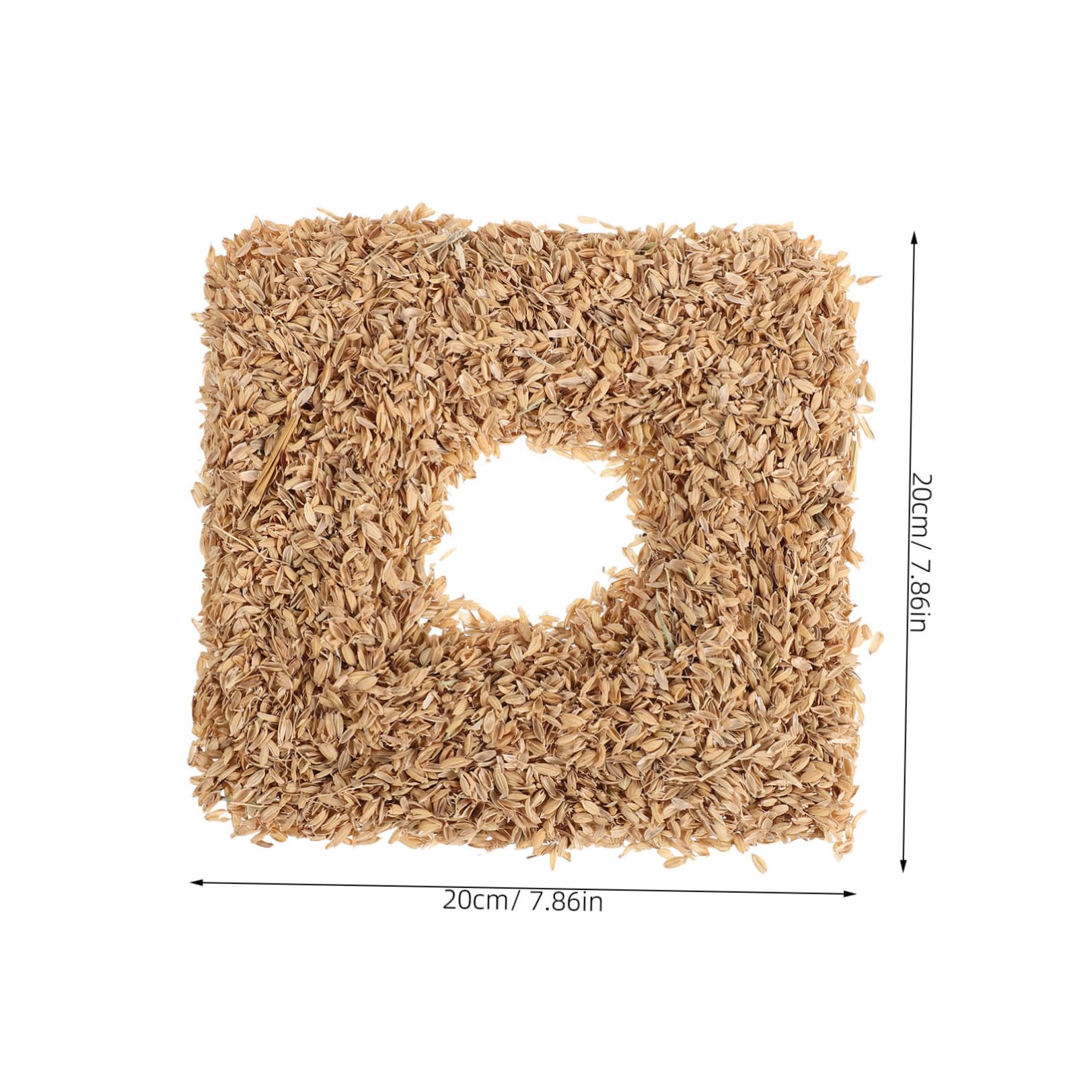 YARNOW Lettiera per Nido Pollo in Lolla di Riso Naturale 1, 5 kg | Materiale Pollaio e Piccoli Uccelli, Uso Agricolo e Miglioramento del Terreno, Formato Pratico