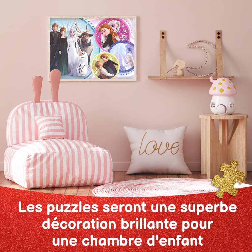 Paw Patrol Glitter Puzzle, in The Light of The Sky (Children's Puzzle)