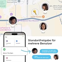 UGREEN FineTrack Duo, set de 4 trackere GPS reîncărcabile prin USB-C pentru iOS și Android, compatibile cu Apple Find My sau Google Find My Device, autonomie 12 luni, pentru chei, bagaje 7