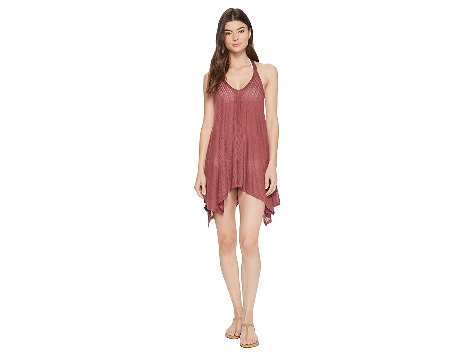 

Billabong Twisted View Dress Cover-Up (Plum Berry) Women's Swimwear