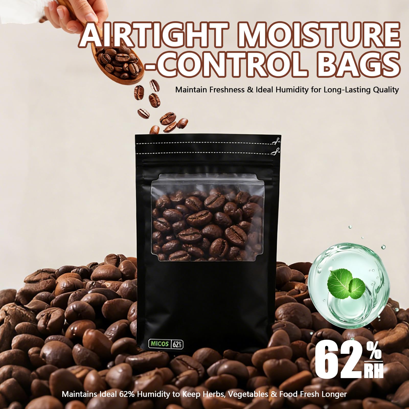 Terploc Sacs de Rangement Hermétiques Réutilisables Lot de 15 30g/85g/100g Anti-Odeur Protection UV