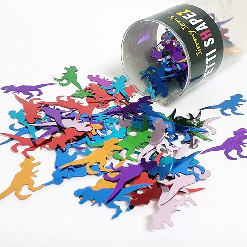 Confeti T Rex Multicolores - Paquete al por menor #9708 QS0