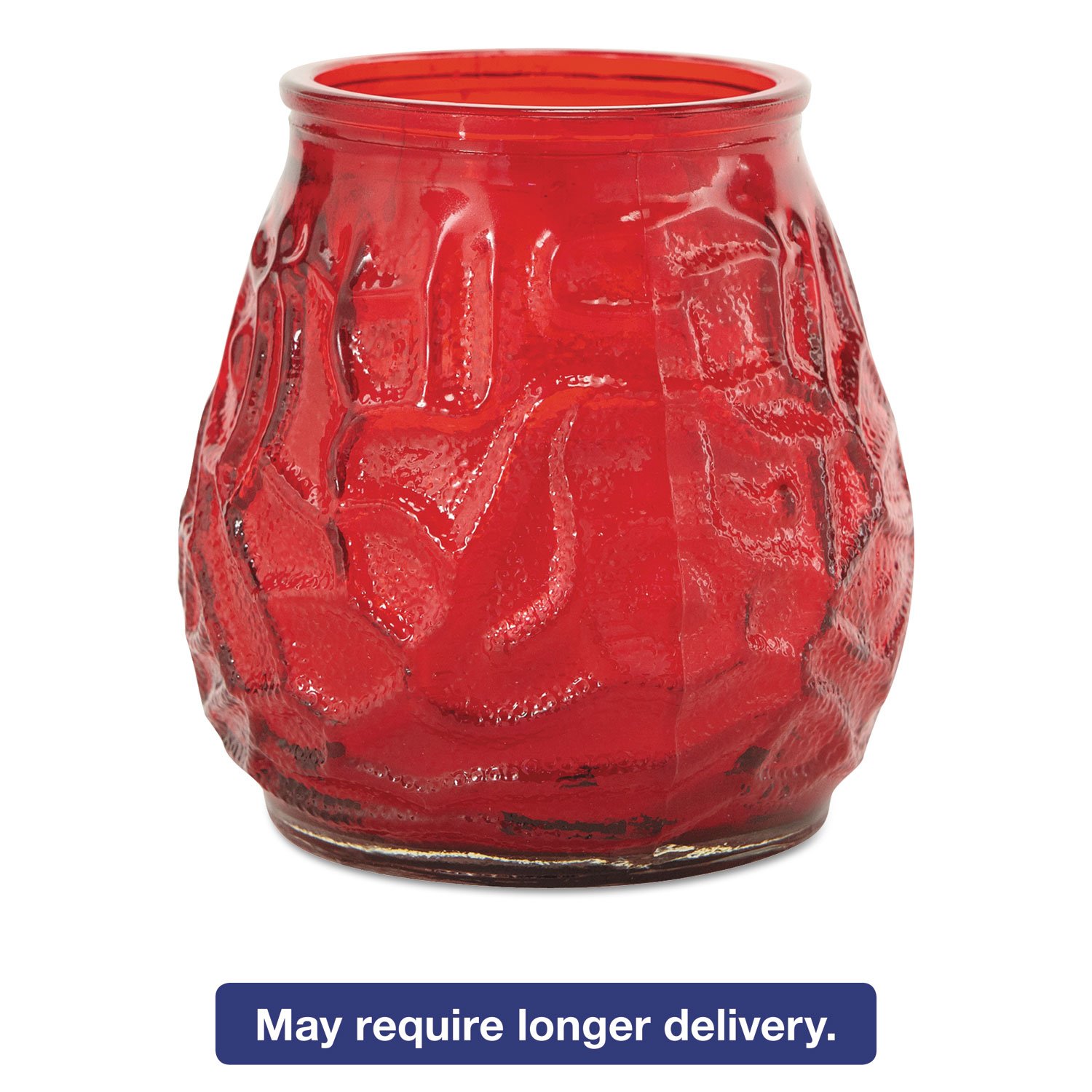 FancyHeat Victorian Filled Glass Candles FHC F460-RD