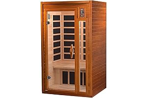 Dynamic Barcelona Home Sauna with Infrared & Chromotherapy