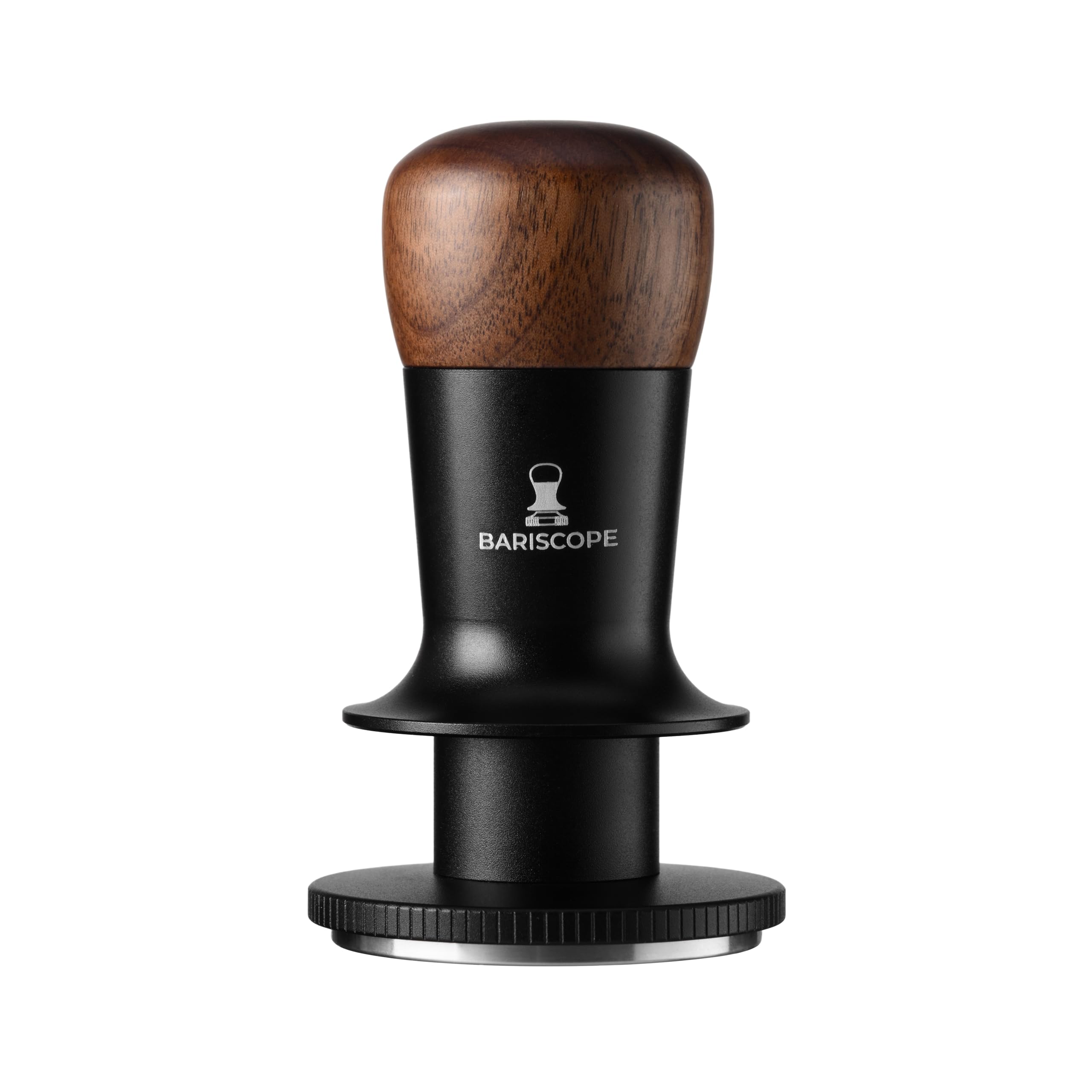 58mm Spring Loaded Coffee Tamper - 58mm Kaffeetamper - Kalibrierter Espresso Tamper für gleichmäßigen Anpressdruck - Profi Tamper 58mm aus Edelstahl - Kompatibel mit E61 Brühgruppe