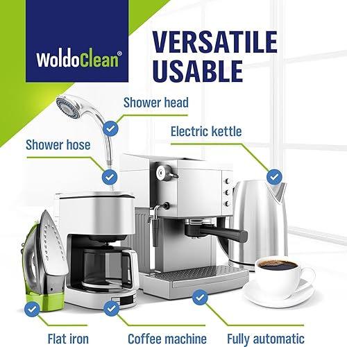 Miniatura 7 de WoldoClean Tabletas limpiadoras y descalcificadoras para cafetera, para 20 usos, compatibles con Nespresso, Keurig, Ninja, Delonghi, cafetera