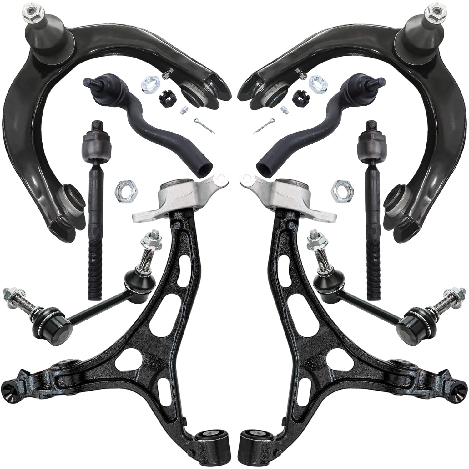 Detroit Axle - Front End Control Arms Kit for Jeep 11-15 Grand Cherokee
