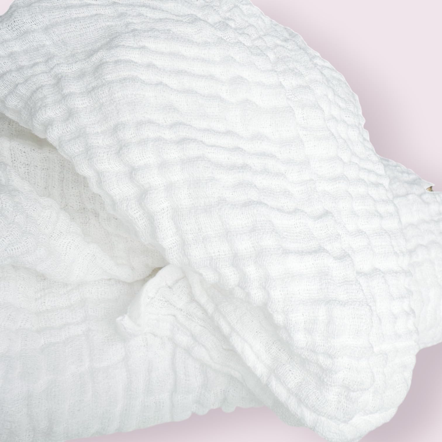 PLUMERI Mullwindeln 70x80 cm Baby, 20er Set, Weiß – Stoffwindeln, Spucktücher & Mulltücher aus 100% Baumwolle, Oeko-TEX Zertifiziert, atmungsaktiver Vorratspack