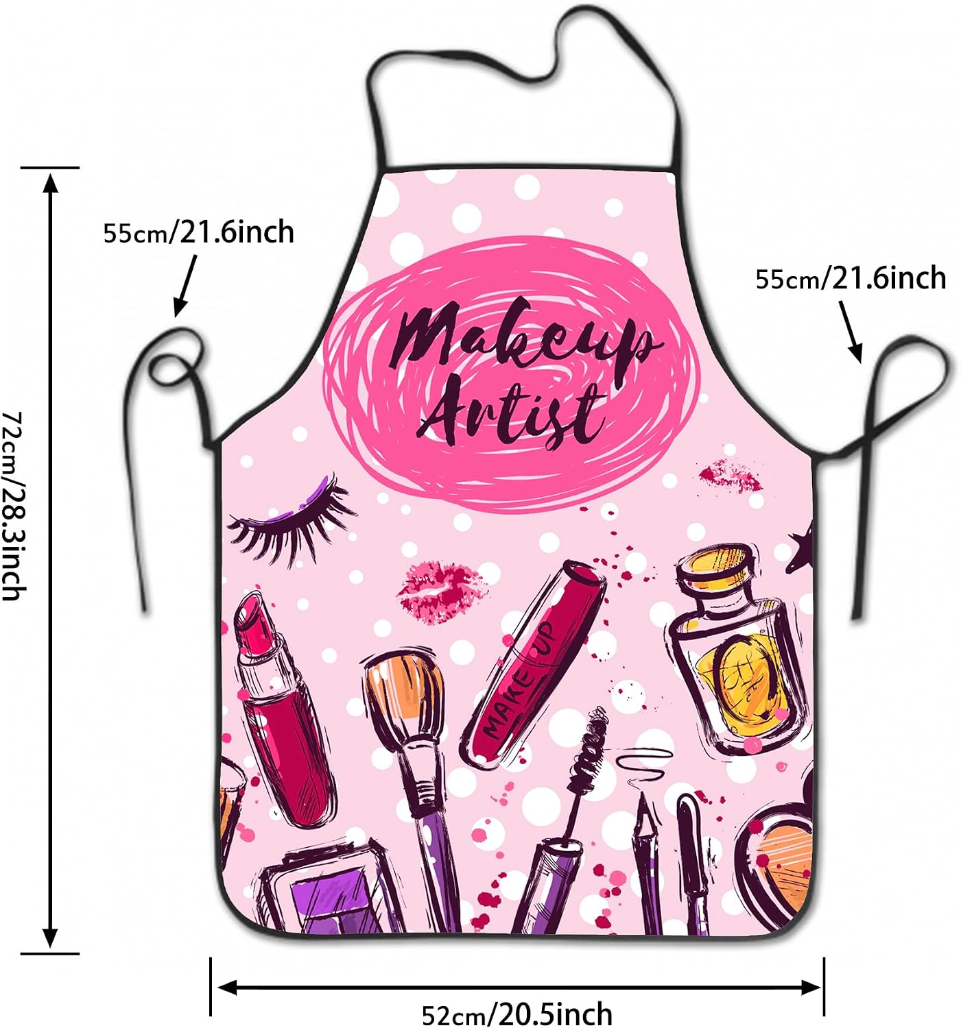 Giwawa Hairstylist Aprons for Women Hair Stylist Apron for Salon Home Hair Cutting image 2