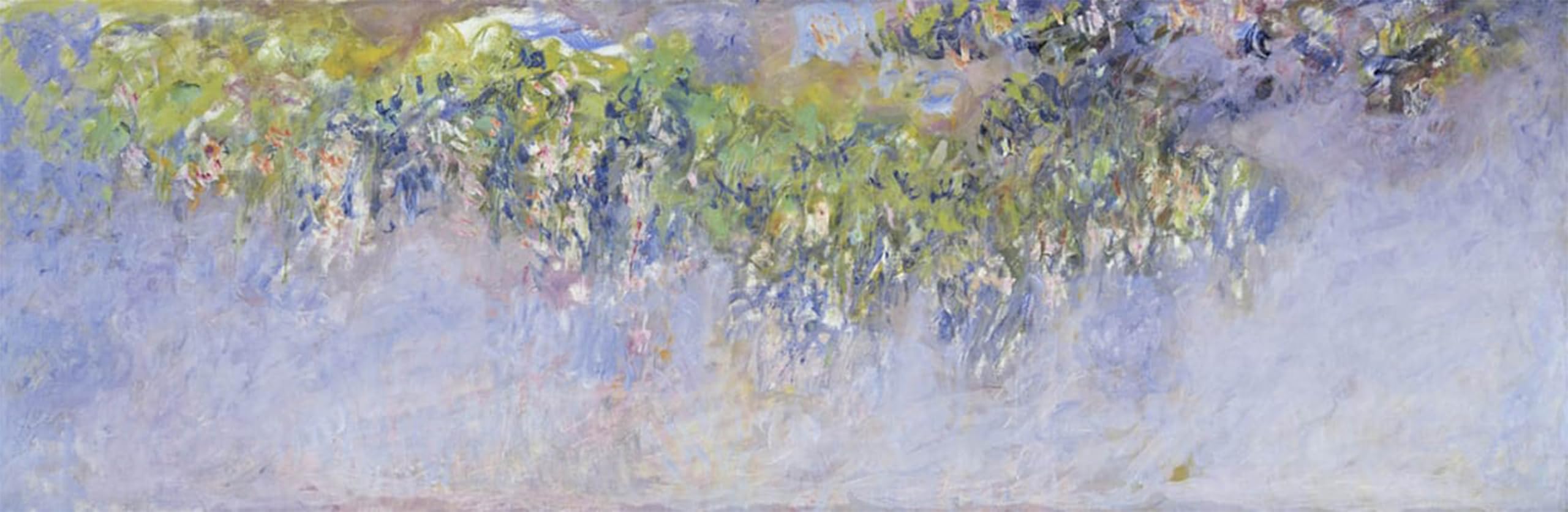 ARTXLXXBN Famous Art Print Poster Vintage Wall Art Wisteria by Claude Monet Canvas Art Poster for Home Decor 60x90cm