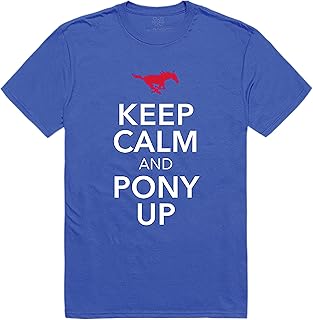 SMU Mustangs Keep Calm Tee