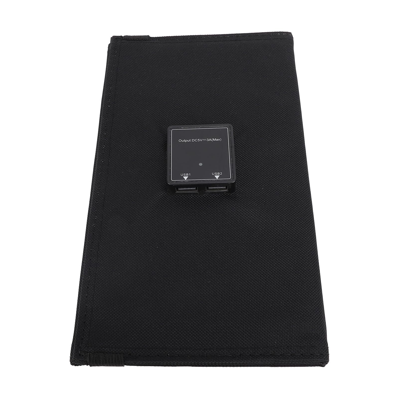 Tbest Chargeur de Panneau Solaire Pliable, 21W 5V avec Deux Sorties USB 3 Fois Chargeur de Panneau Solaire pour la Randonnée