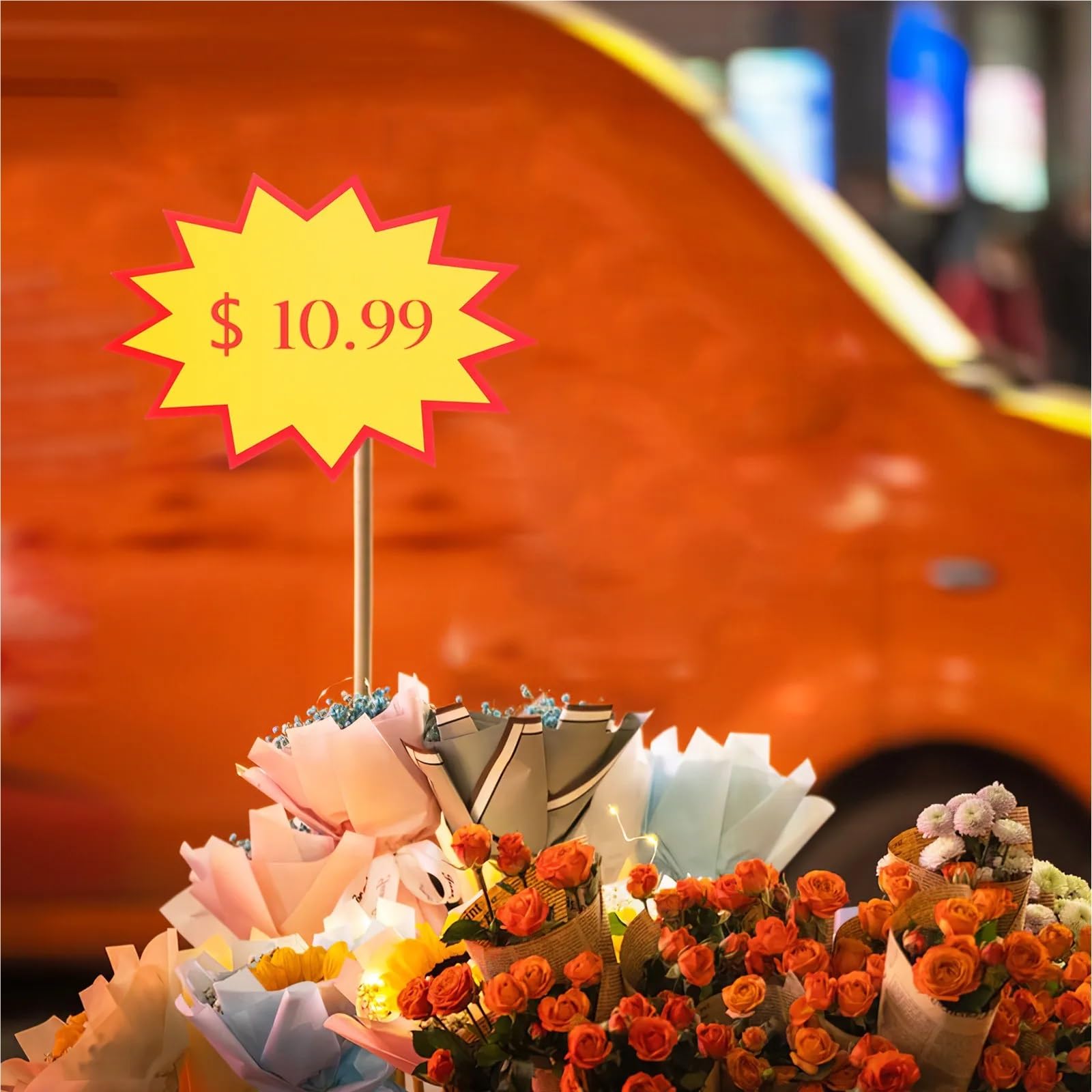 Lot de 200 étiquettes de prix en papier transparent vierges pour magasin, vente au détail, vêtements, chaussures et articles d'épicerie