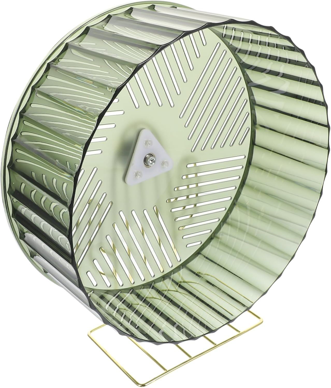 Stable Hamster Wheel with Stand for Small Pets Exercise Wheel for Hedgehogs Chinchillas and Rats Quiet Running for Daily Cage Use Design