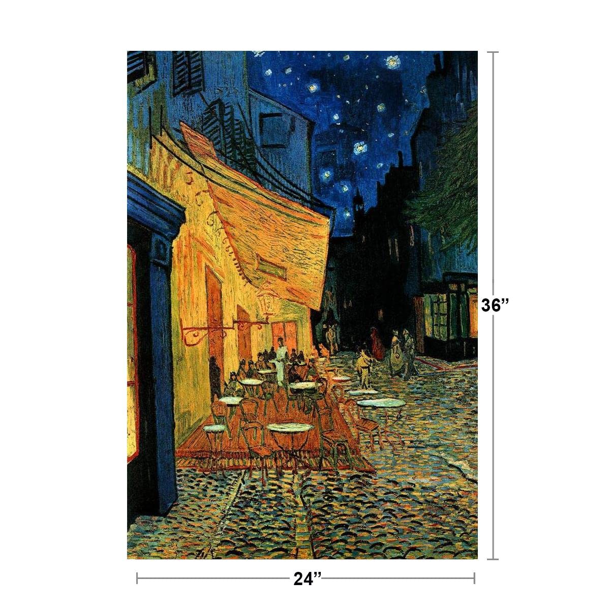 Amazon.com: Vincent Van Gogh Poster Cafe Terrace At Night