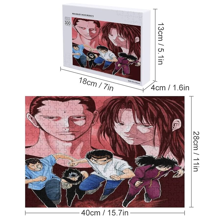 幽遊白書 飛影 ジグソーパズル 300ピース Amazon.co.jp: ゆうゆうはくしょ 幽遊白書 浦飯幽助 飛影