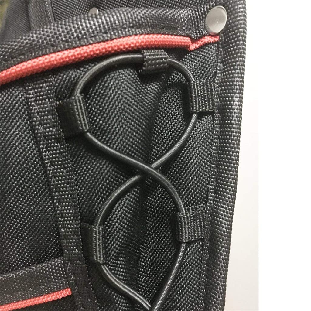 Ceinture électrique Taille Sac à Outils clé Oxford Professionnelle Marteau Tournevis perceuse étui (Gris Clair Talla ?nica)