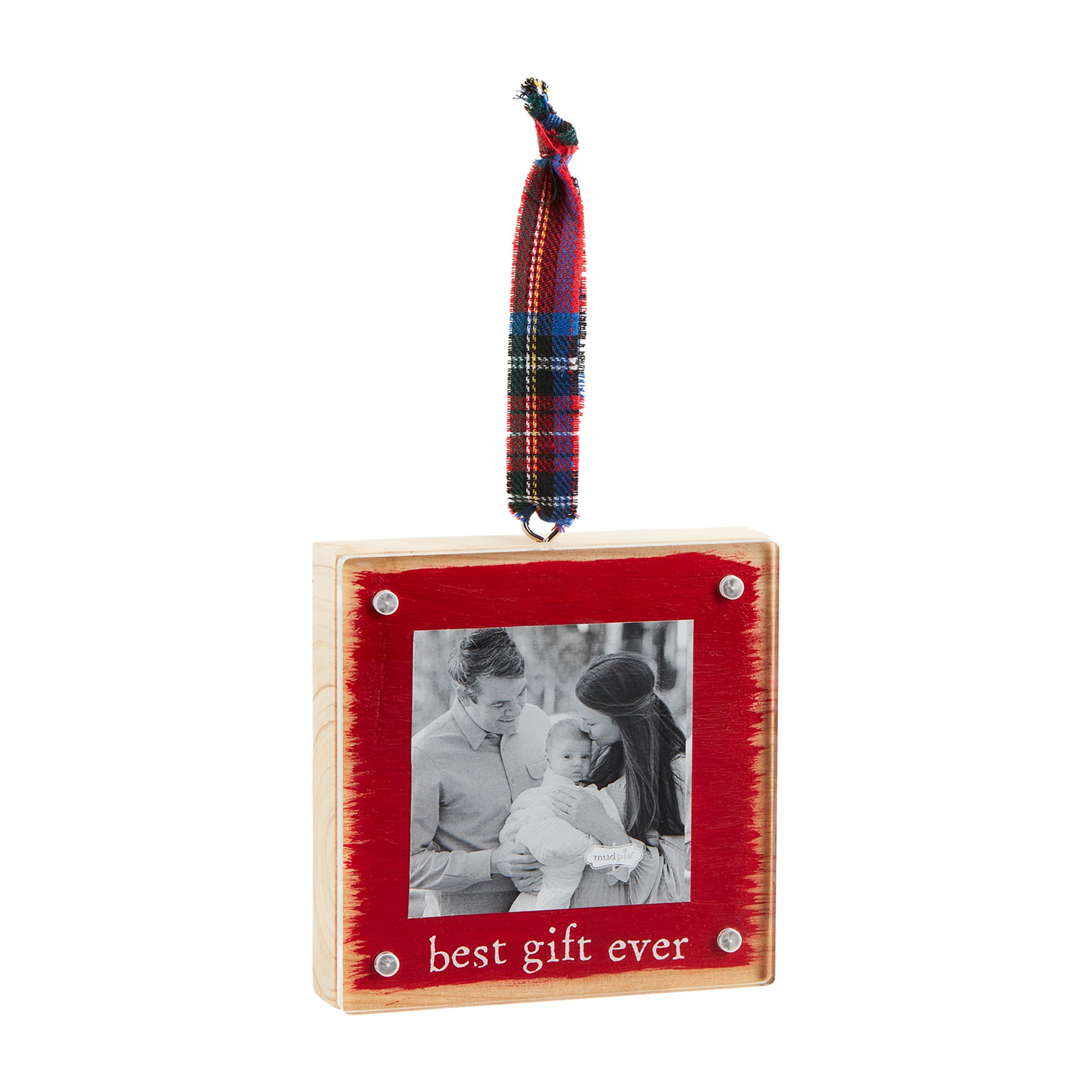 Cadre photo Mud Pie chic et intemporel pour sublimer vos souvenirs de vacances en famille.