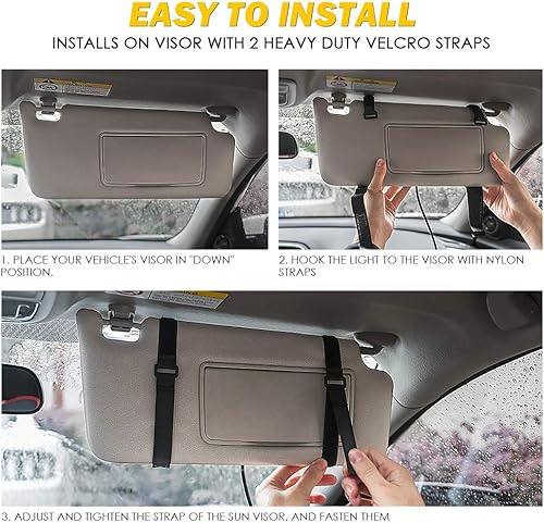 Miniatura 6 de Xprite - Luces LED estroboscópicas para vehículos de emergencia