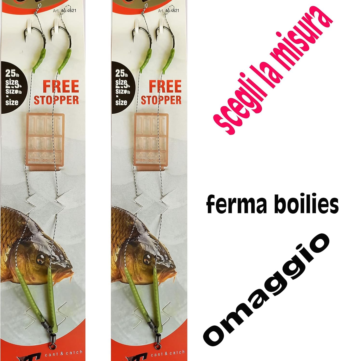 Generico Ami Legati Pesca Carpfishing Hair Rigs Terminale Carpa Innesco Boilies Pop Up