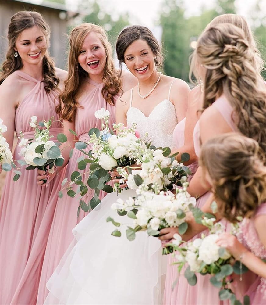 Abiti Cerimonia Colore Vestito Damigelle Adulte Damigelle Colori