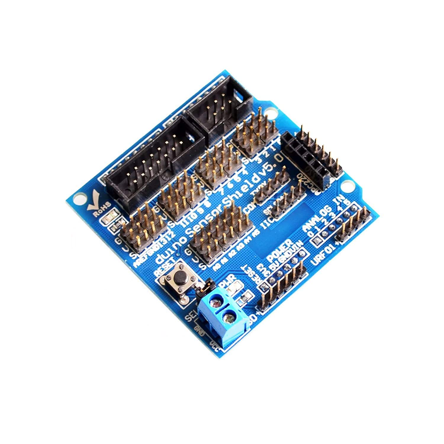Robocraze UNO Sensor Shield V5.0 Expansion Board Compatible with Arduino