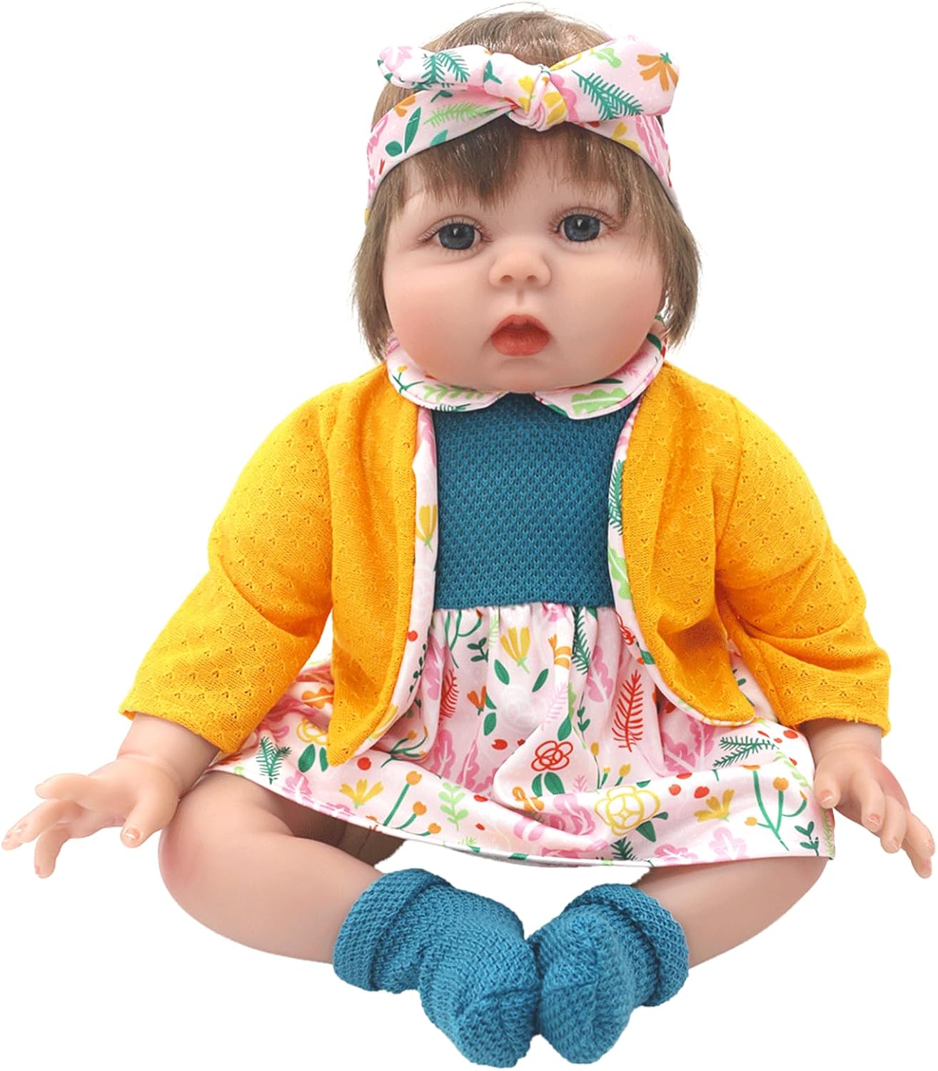20 Inch Doll Clothes, 3-Packs for 20-22 Inch Reborn Baby Doll (Not Include Doll)