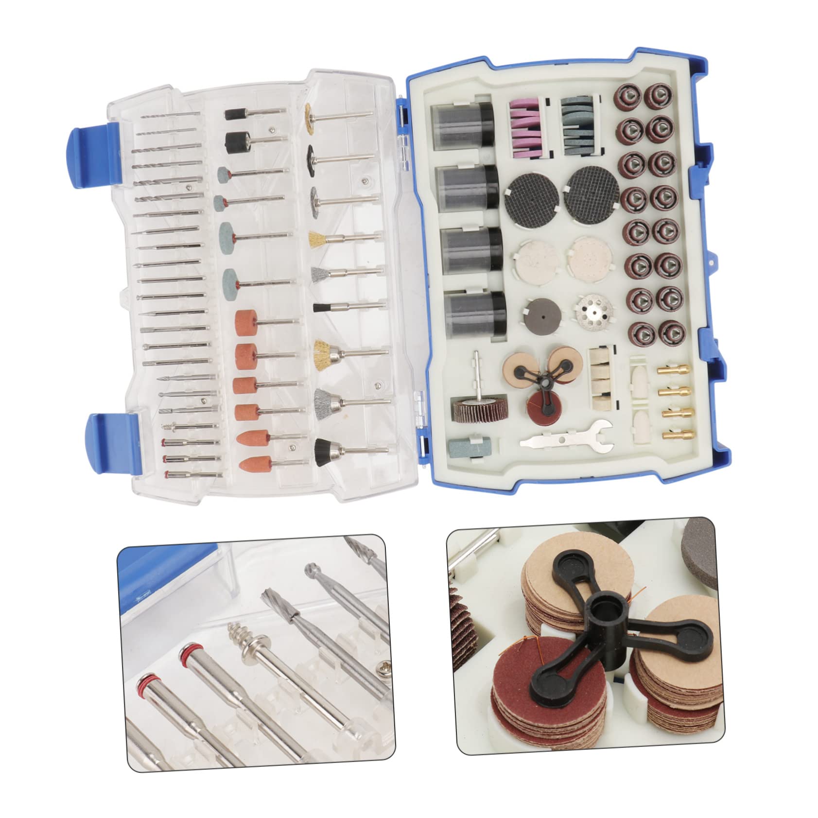 Kit de Accesorios para Herramientas Rotativas 365 Piezas para Pulir Madera Metal Cerámica Y Vidrio