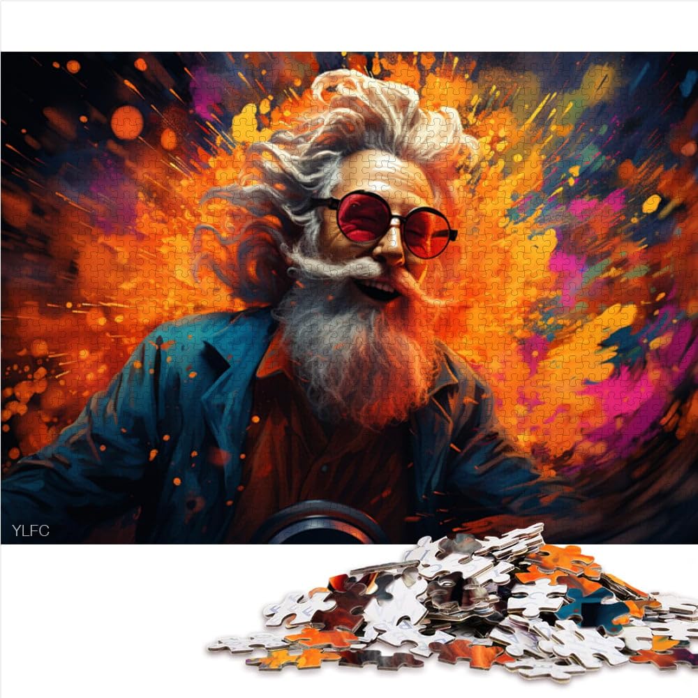 Puzzle per adulti vecchio pittura per adulti 2000 pezzi Puzzle Regali 70 x 100 cm Puzzle di carta grigia per adulti e bambini dai 14 anni in su Giochi educativi