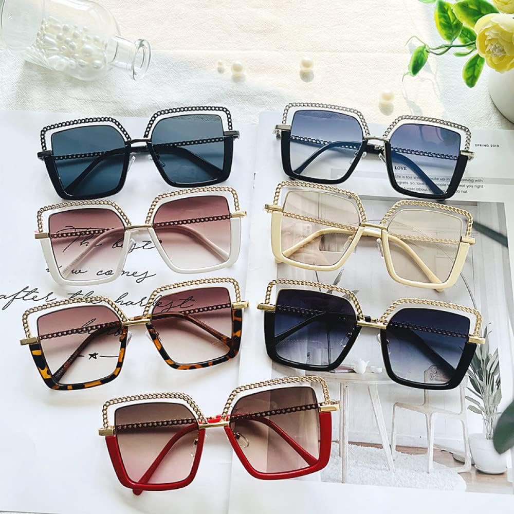 Women's Sunglasses Alloy Watch Chain Sunglasses Women's Sunshade Women's Glasses UV400