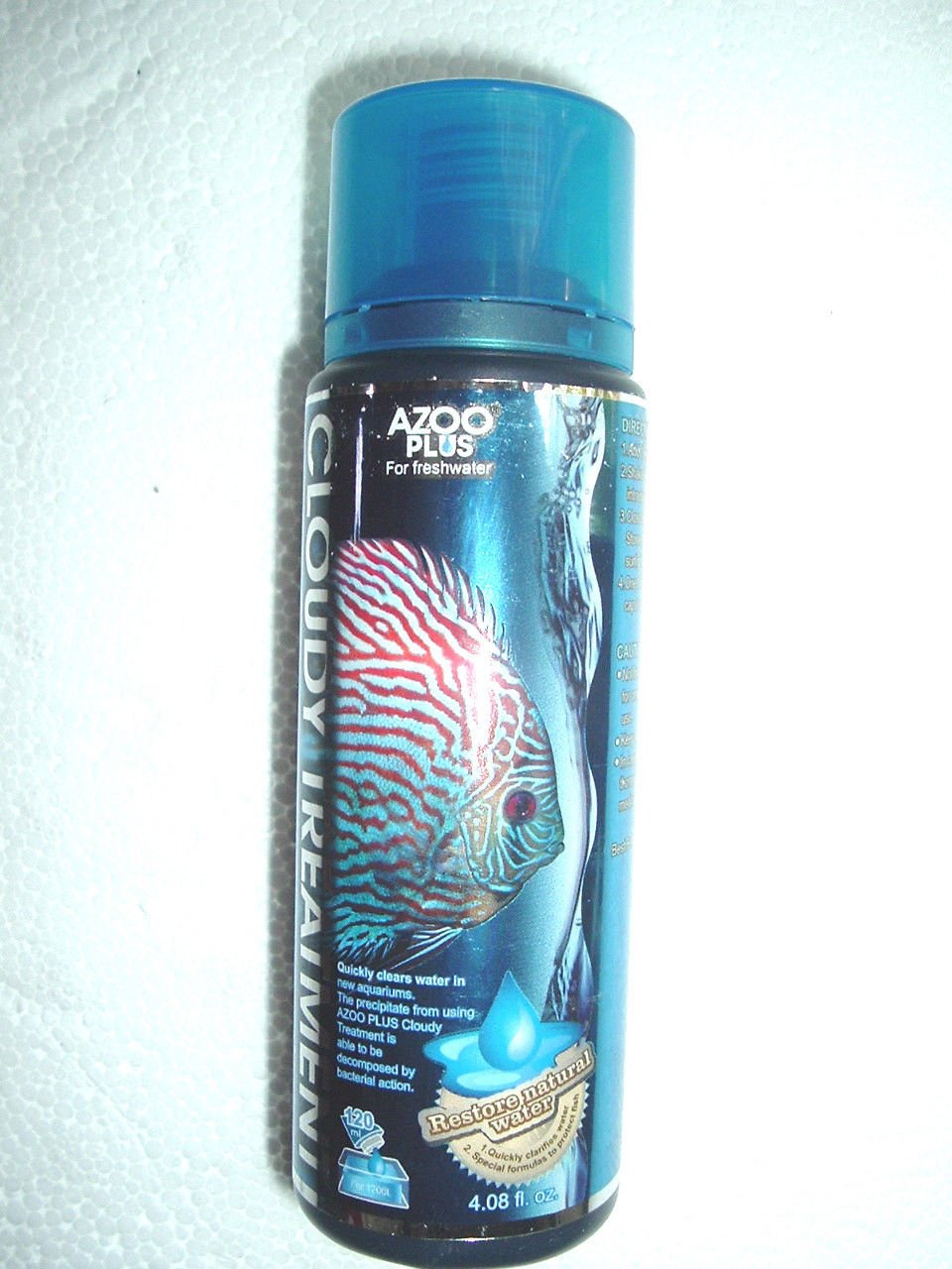 120 ML AZOO PLUS PREMIUM CLOUDY TREATMENT for DISCUS or AQUARIUM FISH