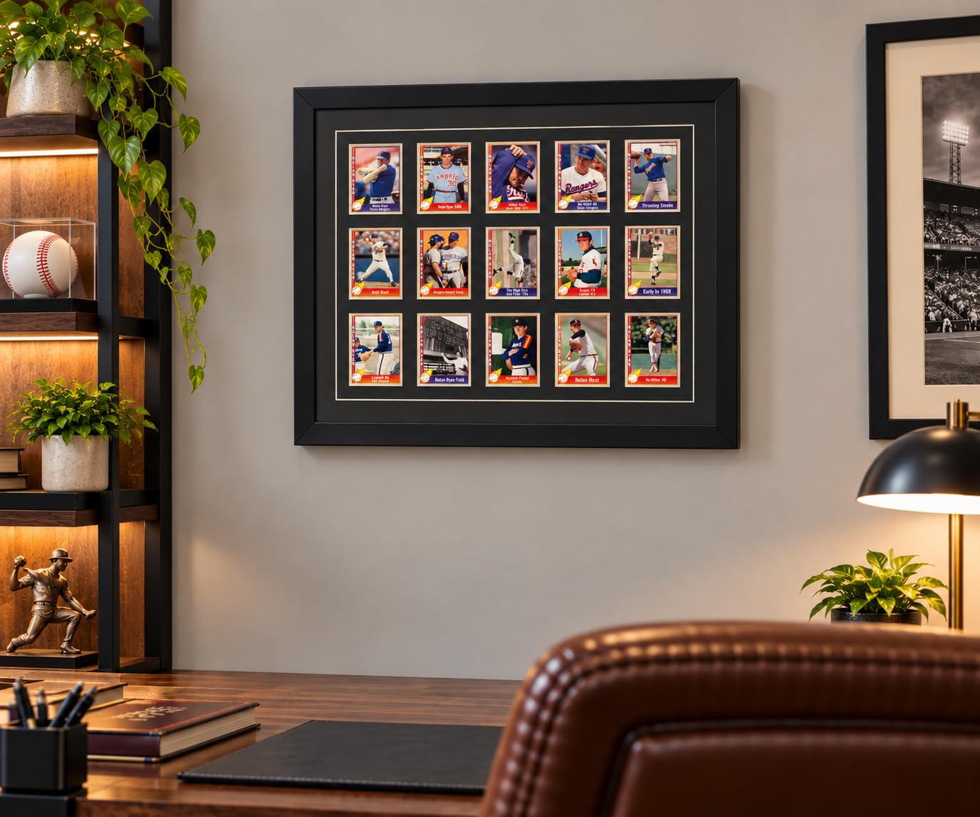Amazon.com: Trading Card Display Frame for 15 Standard Trading