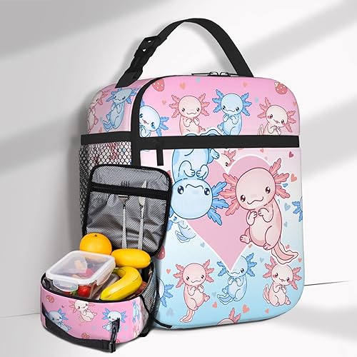 Miniatura 10 de Lonchera con aislamiento térmico para videojuegos, para niños, reutilizable, portátil, con control de videojuegos, para niños, adolescentes,