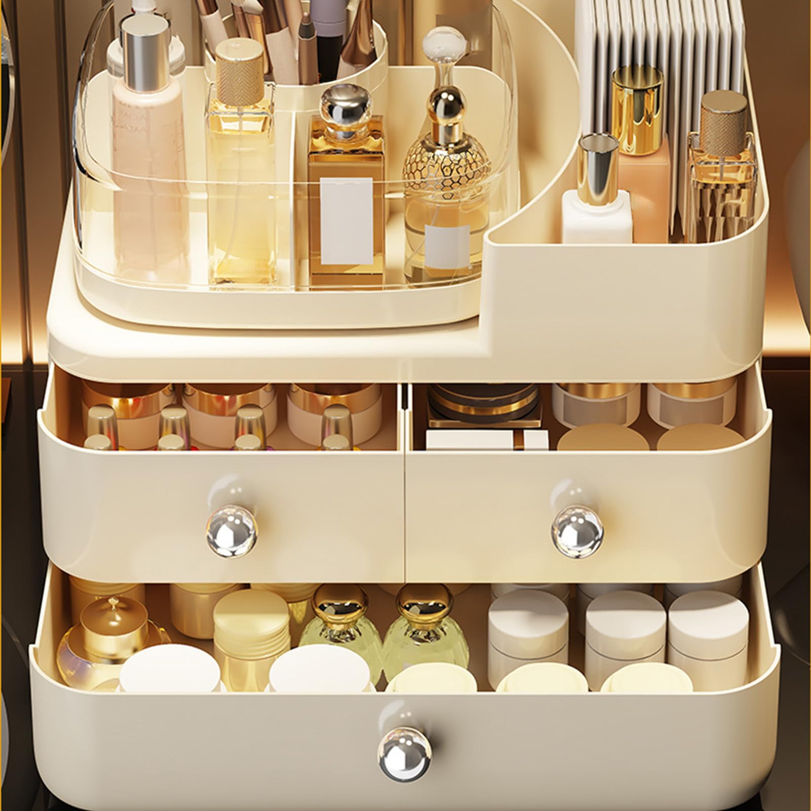 Organizadora De Almacenamiento De Maquillaje Contenedor Organizador Con