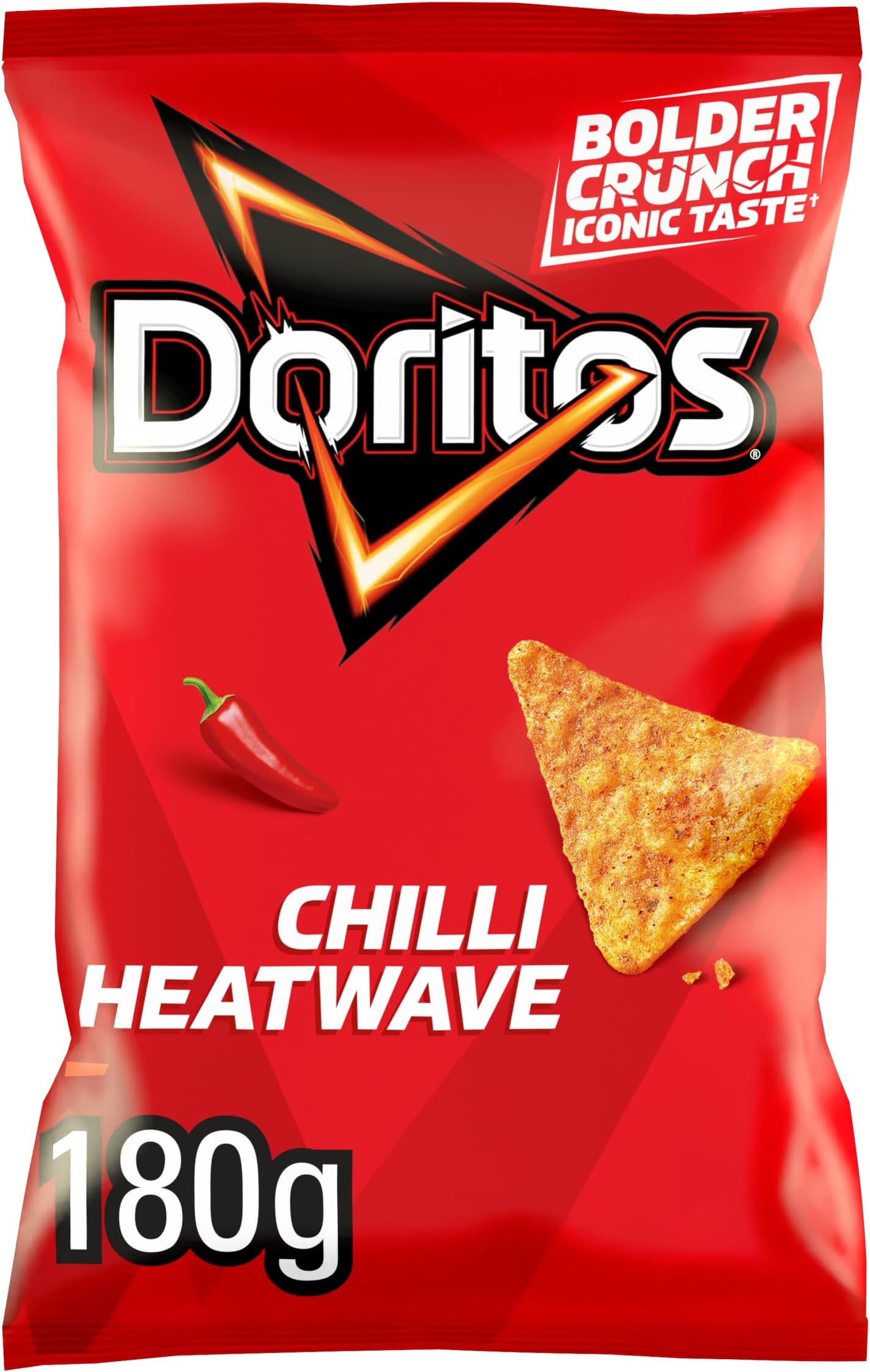 Chilli Heatwave Tortilla Chips Sharing Bag Crisps 180g
