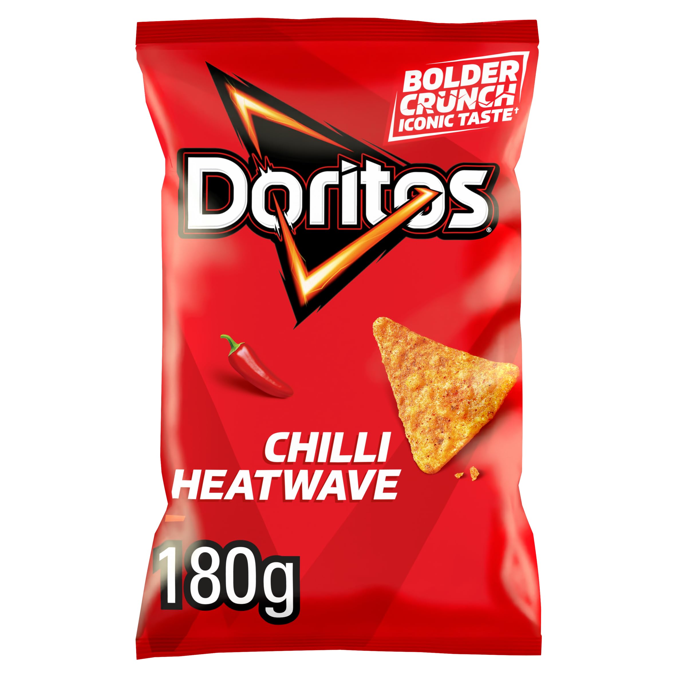 Doritos Chilli Heatwave Tortilla Chips Sharing Bag Crisps 180g