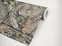 Vista 8 de Mossy Oak Patrones de Caza en Rollo de Camuflaje Mate, Envoltura de Vinilo Autoadhesiva, DIY (48"x12", Break-Up Country)