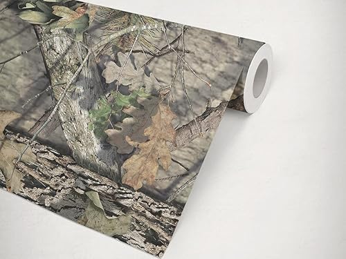Miniatura 8 de Mossy Oak Patrones de Caza en Rollo de Camuflaje Mate, Envoltura de Vinilo Autoadhesiva, DIY (48"x12", Break-Up Country)