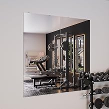 53"x26" 2-Pack Full Length Glassless Shatterproof Gym Mirror for Home Wall