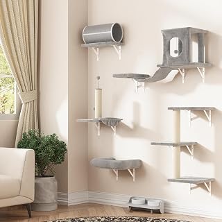 IKEA港北 遊び場:子供連れ必見!充実のキッズスペース情報 10 DoubleTT Cat Walk Set of 7 Cat Steps Wall Mounted DIY Cat Tower Cat Furniture Shelf Cat House Hammock Ladder Suspension Bridge Nail Sharpener Pole Cat Tree Bed Stairs Climbing Shelf with Sisal Hemp