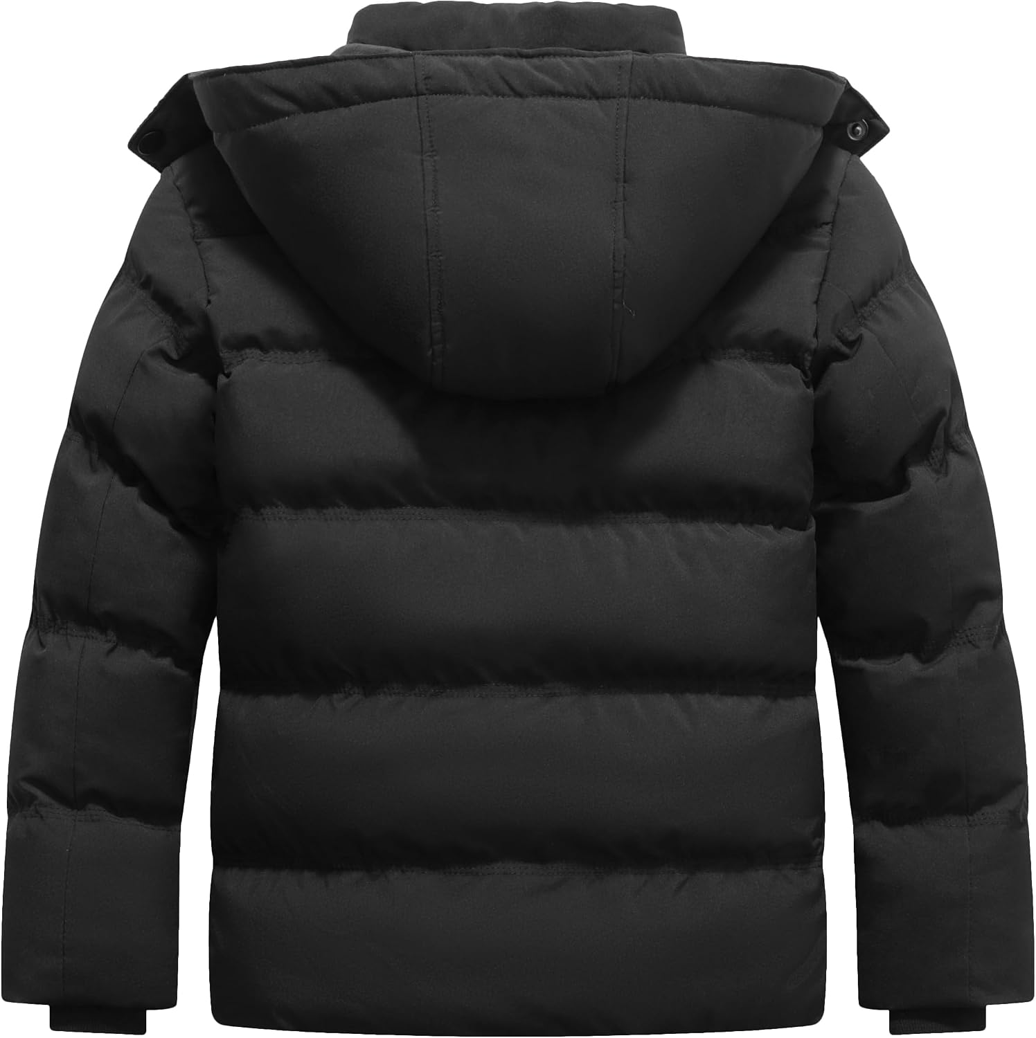 KVE Boys Hooded Puffer Jacket Windproof Warm Winter Coat