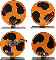 Vista 8 de Silent Runner regular de 12 pulgadas Rueda + accesorio de jaula Planeadores de azúcar, hámsters, ratas