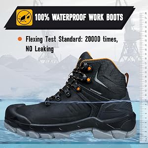 K&co.です₊⁎⁺˳✧༚ Amazon.com: K by Kexin Composite Toe Boots - Waterproof Work Boots